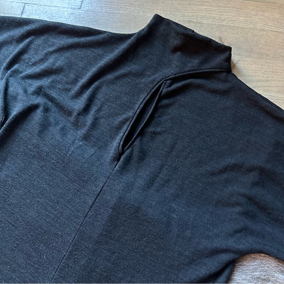 Zara Soft Cut Out Keyhole Dress - Dark Gray - Small - Picture 5 of 5